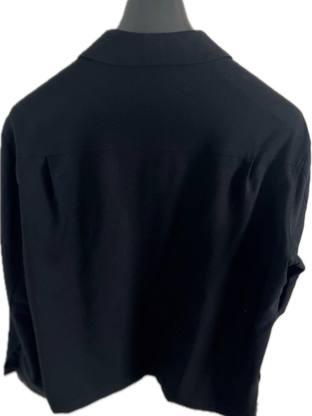 Massimo Dutti Black Lightweight Zip-Front Shirt Jacket - Limited edition - Picture 5 of 9